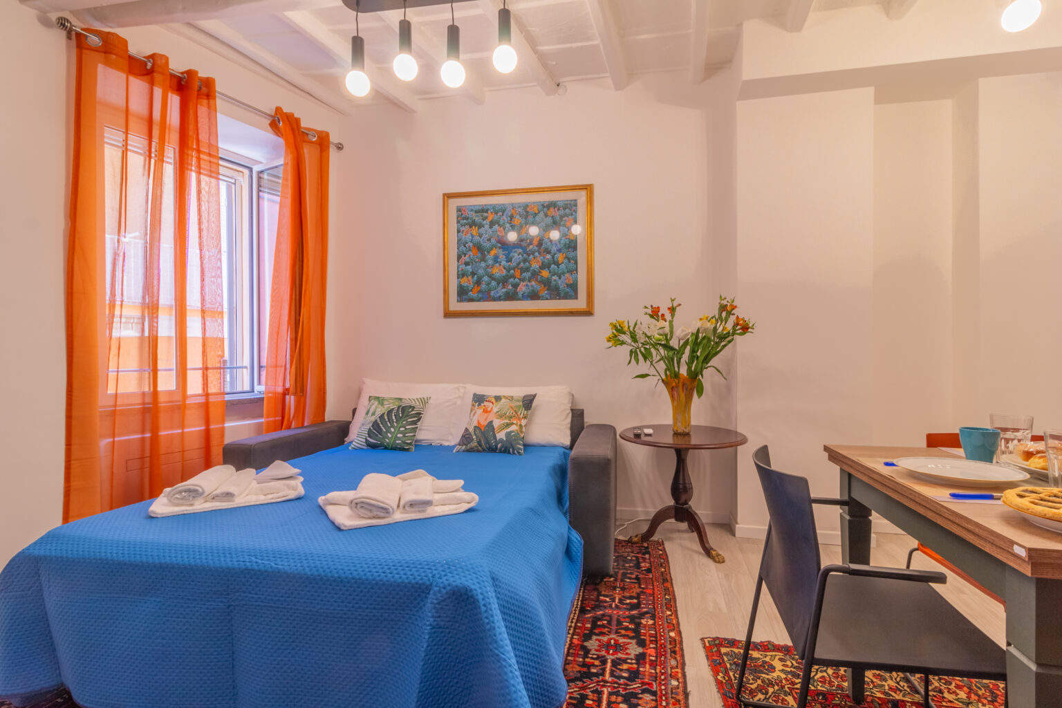Soggiorno con divano letto di Conclave